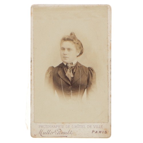 Carte de Visite Fotografo Muller Rault