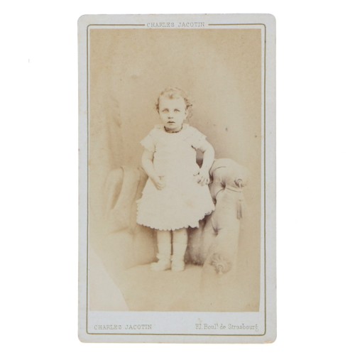 Carte de Visite Fotografo Ch.Jacotin