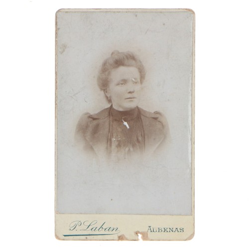 Carte de Visite Fotografo Paul Laban