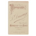 Carte de Visite Fotografo J.Dussange