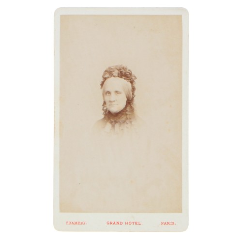 Carte de Visite Fotografo Chambay