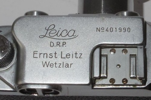 Cámara Leica IIIc número de serie 401990