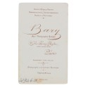 Carte de Visite Fotografo Bary