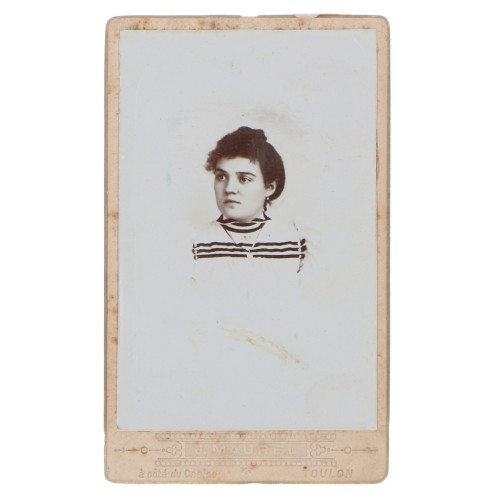 Carte de Visite Fotografo J.Maurel