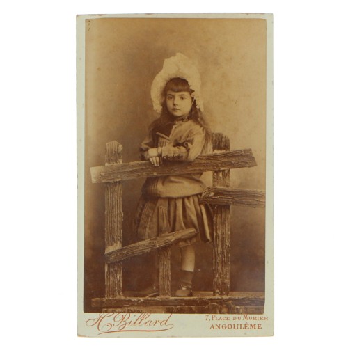 Carte de Visite Fotografo H.Billard