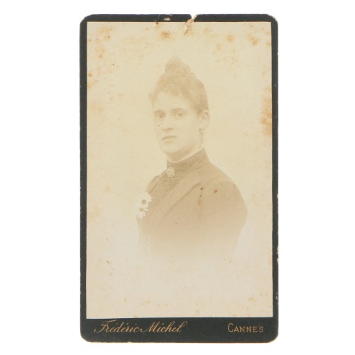 Carte de Visite Fotografo Frederic Michel