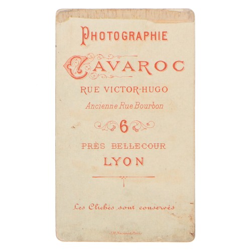 Carte de Visite Fotografo Cavaroc