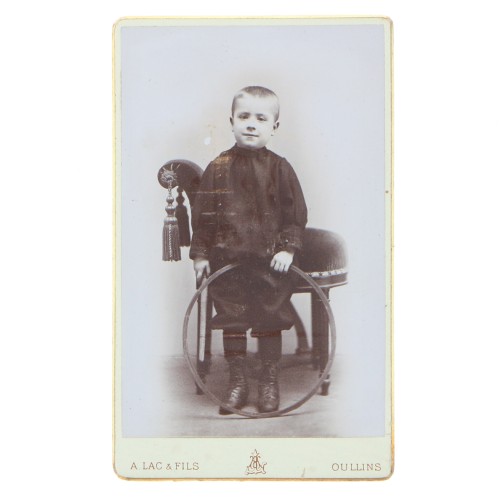 Carte de Visite Fotografo A.Lac & Fils