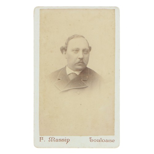 Carte de Visite Fotografo F.Massip