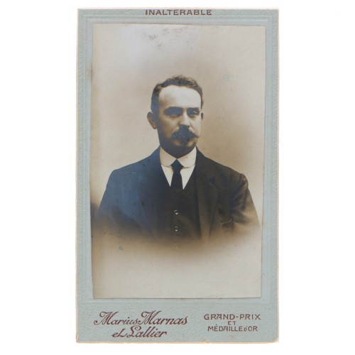 Carte de Visite Fotografo Marius Marnas & Lallier