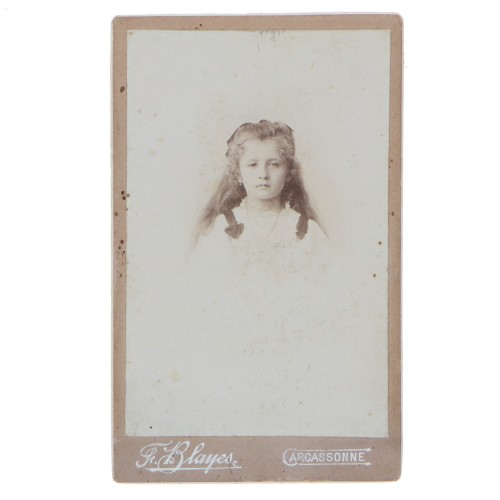 Carte de Visite Fotografo François Blayes