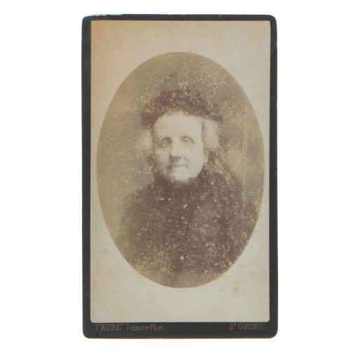 Carte de Visite Fotografo Faure