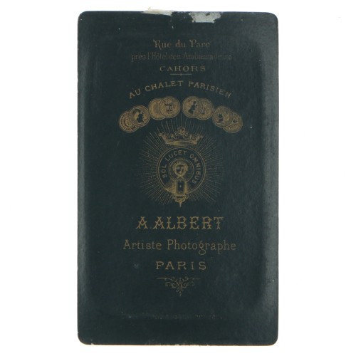 Carte de Visite Fotografo A.Albert