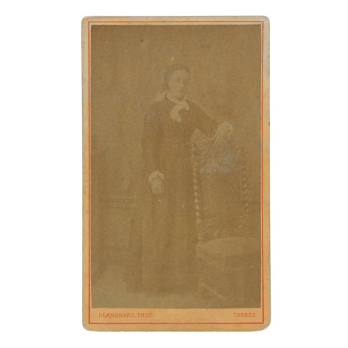 Carte de Visite Fotografo Blanchard