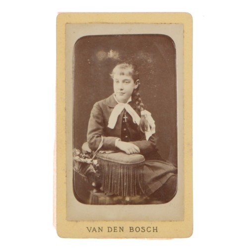 Carte de Visite Fotografo Van den Bosch