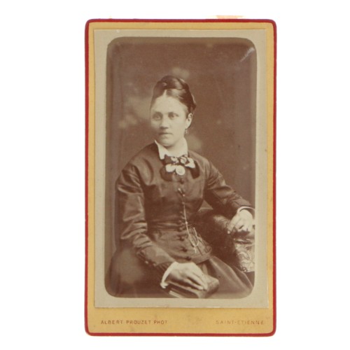 Carte de Visite Fotografo A.Prouzet