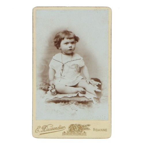 Carte de Visite Fotografo E.Dessendier