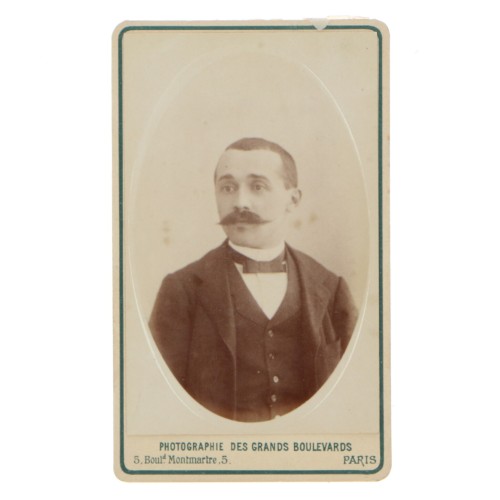 Carte de Visite Fotografo Grands Boulevards