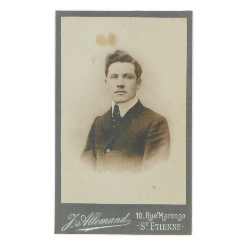 Carte de Visite Fotografo J.Allemand