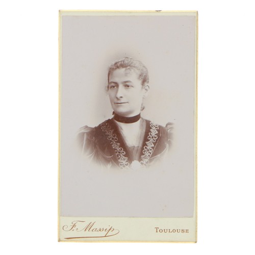 Carte de Visite Fotografo F.Massip