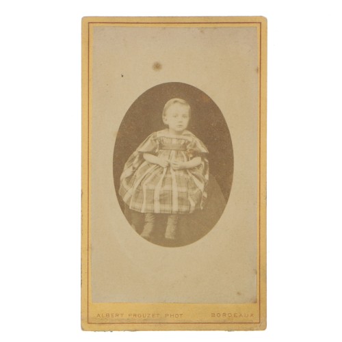 Carte de Visite Fotografo A.Prouzet