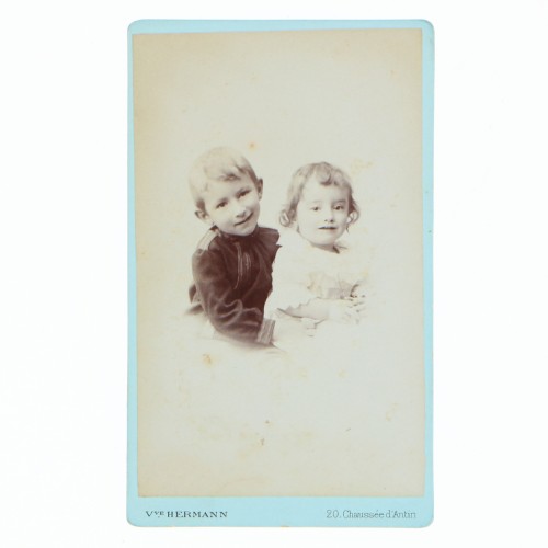 Carte de Visite Fotografo V.Hermann