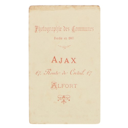 Carte de Visite Fotografo Ajax