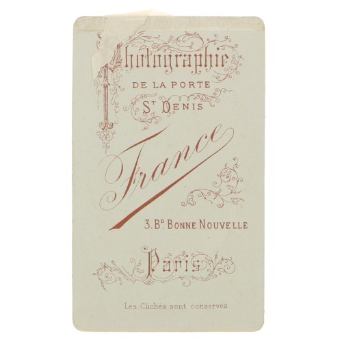 Carte de Visite Fotografo France