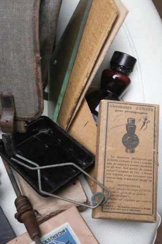 XIX century laboratory notebook full