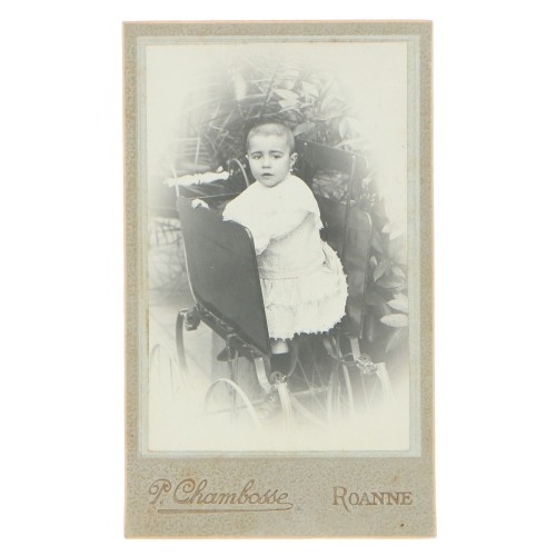 Carte de Visite Fotografo P.Chambosse