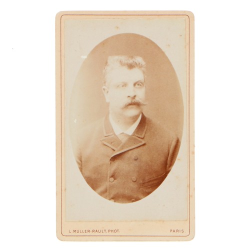 Carte de Visite Fotografo L.Muller-Rault