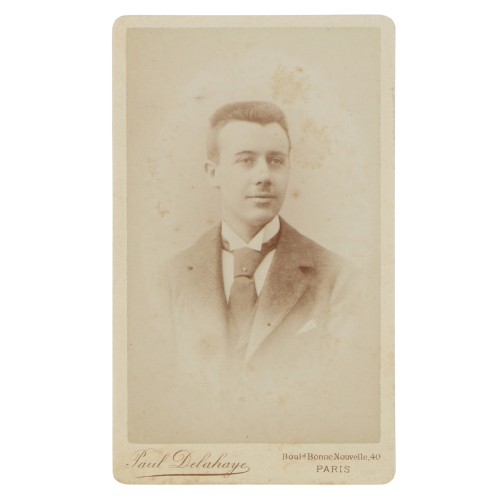 Carte de Visite Fotografo Paul Delahaye