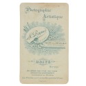 Carte de Visite Fotografo M.Beynie