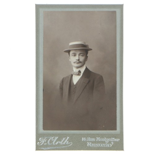 Carte de Visite Fotografo F.Arth