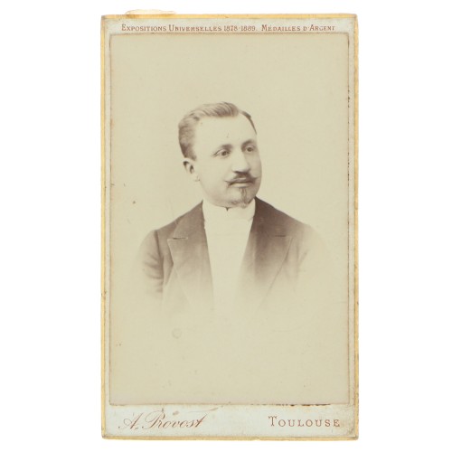 Carte de Visite Fotografo A.Provost