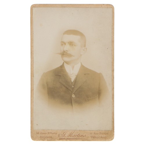 Carte de Visite Fotografo J.Martino