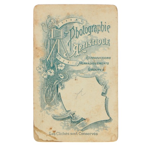 Carte de Visite Fotografo Photographie Artistique