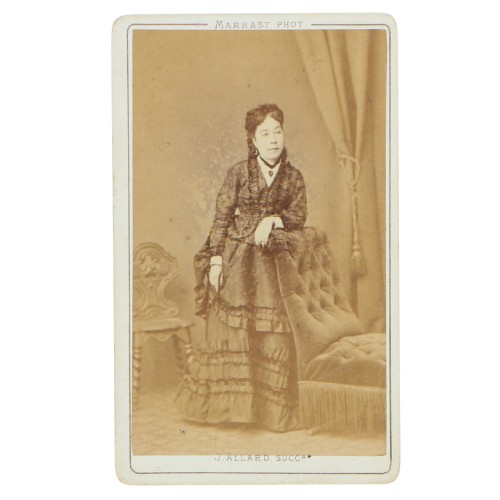 Carte de Visite Fotografo J.Allard