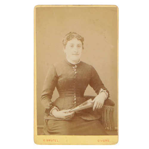 Carte de Visite Fotografo C.Drutel