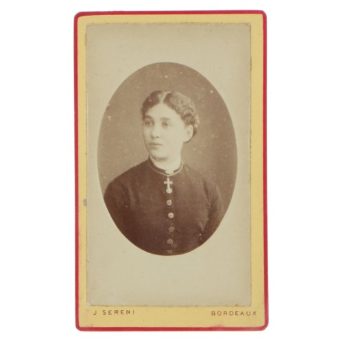 Carte de Visite Fotografo J.Sereni