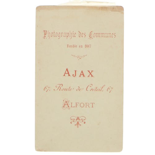 Carte de Visite Fotografo Ajax