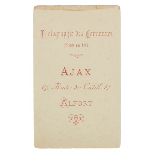 Carte de Visite Fotografo Ajax