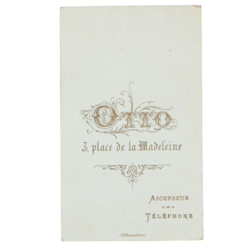 Carte de Visite Fotografo Otto