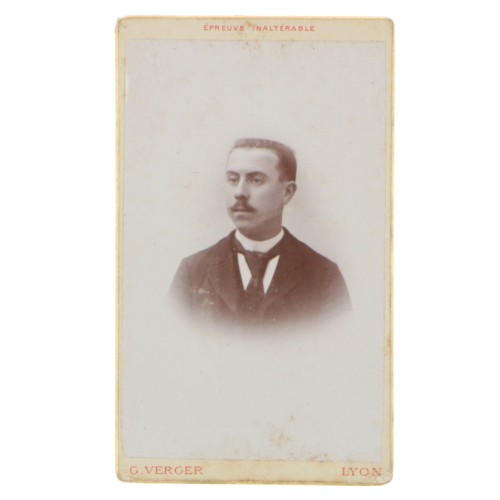 Carte de Visite Fotografo G.Verger