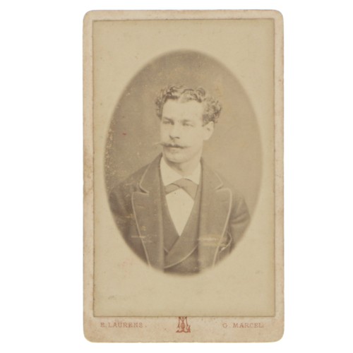 Carte de Visite Fotografo E.Laurens