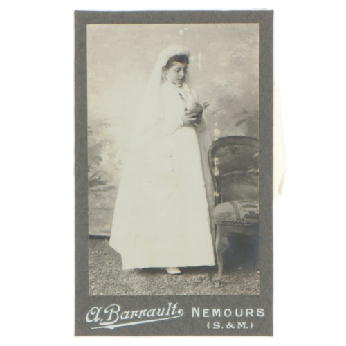 Carte de Visite Fotografo A.Barrault