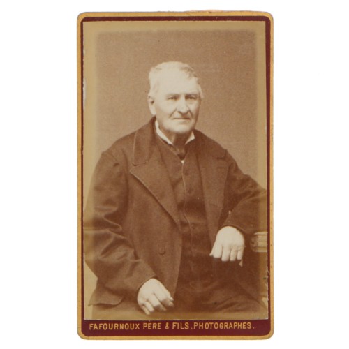 Carte de Visite Fotografo Fafournoux & Pere