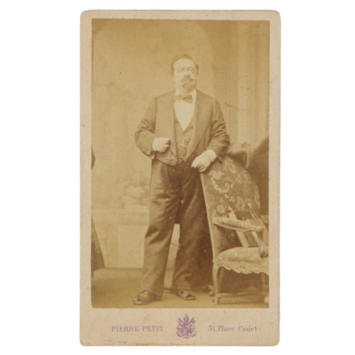 Carte de Visite Fotografo Pierre Petit