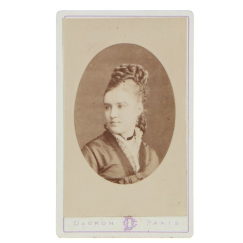 Carte de Visite Fotografo Dagron