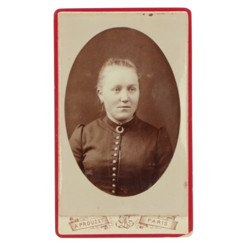 Carte de Visite Fotografo A.Prouzet